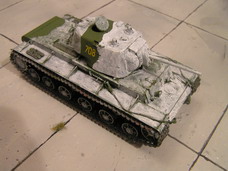  1943 Zima        KV-1 model 1942                                   